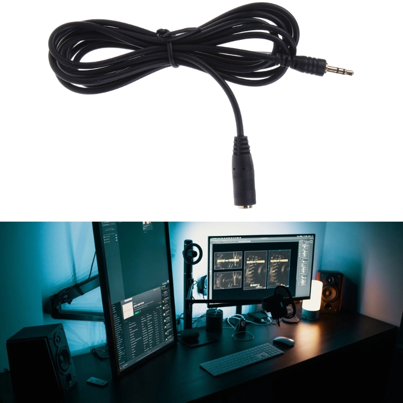 150cm/300cm 2.5mm Male to Fema - Audio Jumper Wire 评论和价格