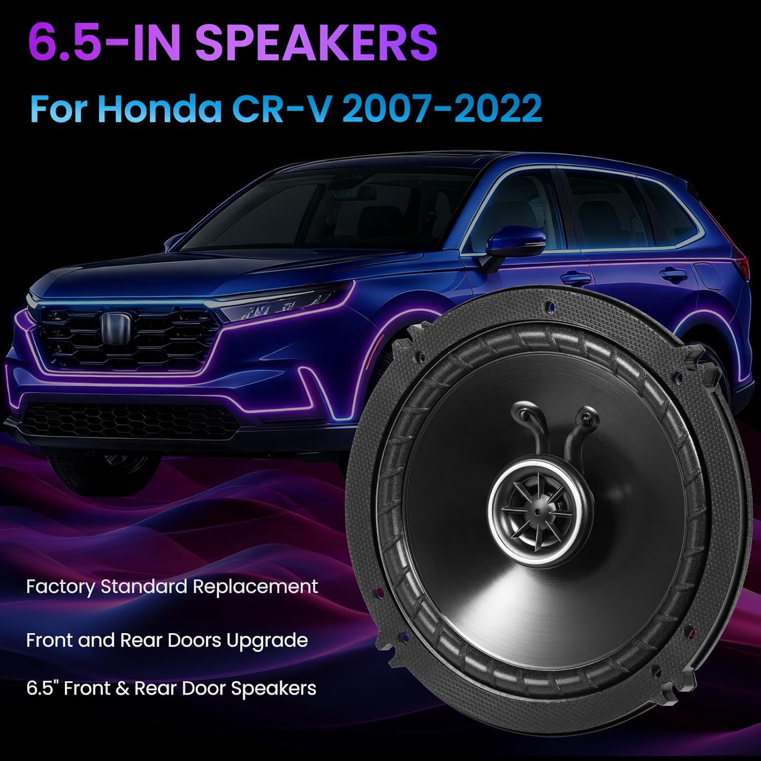 MX Front and Rear Door 6.5 Spe - Speaker Kit 评论和价格
