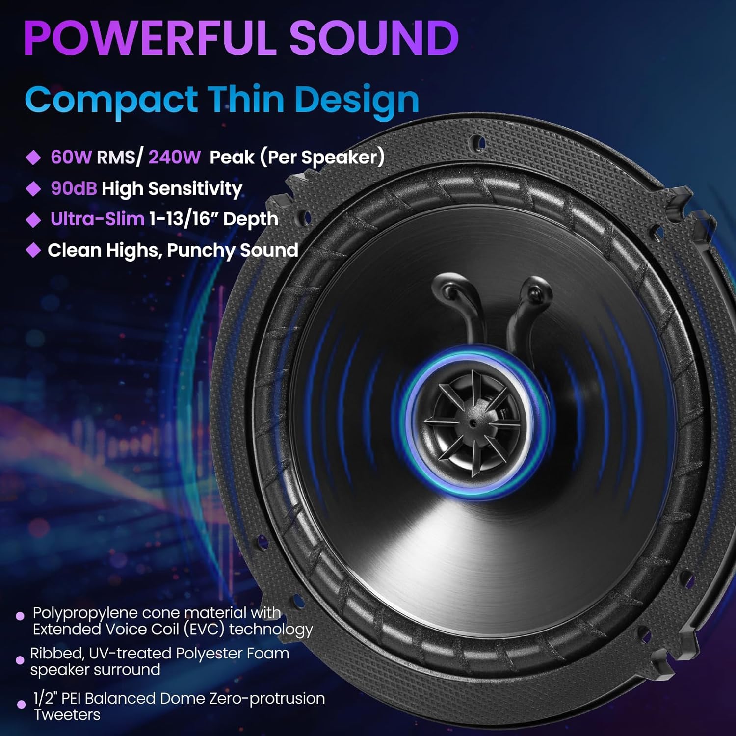MX Front and Rear Door 6.5 Spe - Speaker Kit 评论和价格