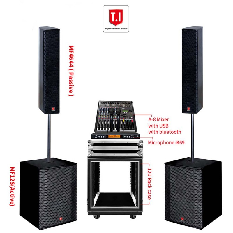 Dual 15 Inch Two-Way Portable  - Full Range Speaker 评论和价格