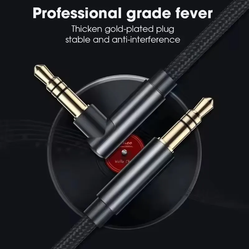 3.5mm Jack Audio Cable 90 Degr - Audio Jumper Wire 评论和价格