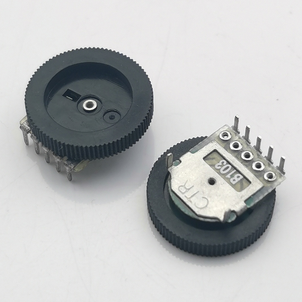 10PCS/Lot B103 10K Ohm 5 Pins  - Potentiometer 10K 评论和价格