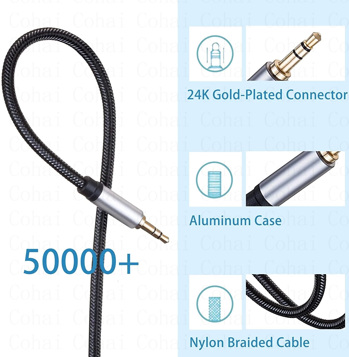 3.5mm Jack Audio Cable Jack 3. - Audio Jumper Wire 评论和价格