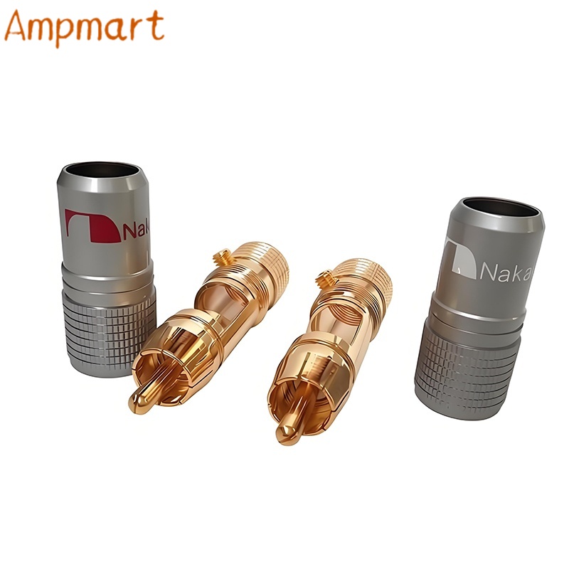 High End Pure Copper Gold Plat - Audio Cable Rca 评论和价格