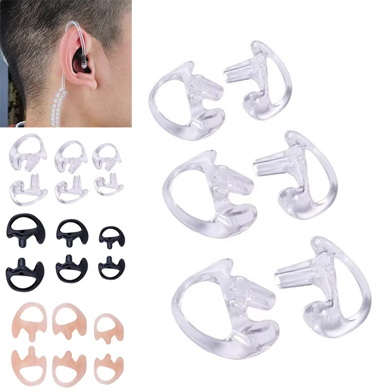 2PCS Ear Molds Soft 2-Way Radi - Diy Headphone 评论和价格