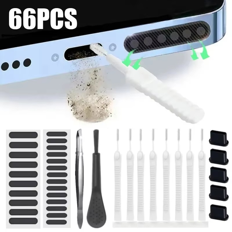 66pcs Phone Charging Port Clea - Diy Headphone 评论和价格