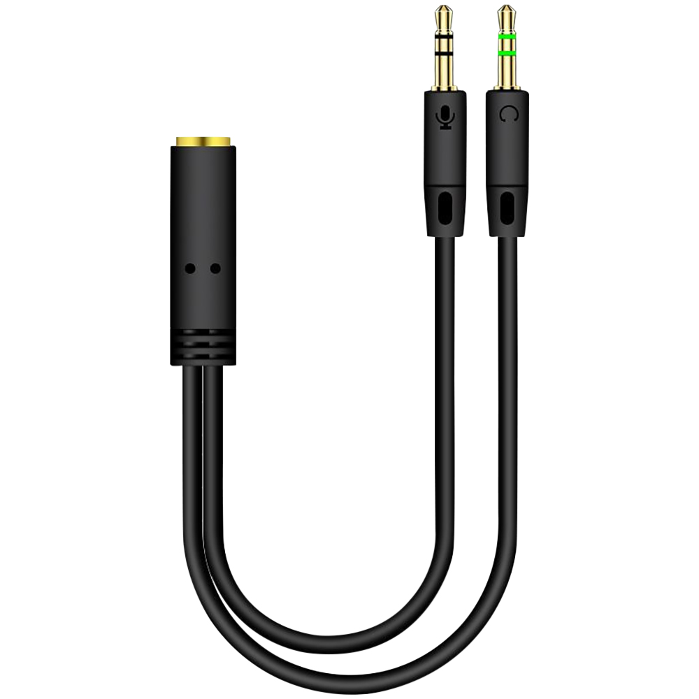 3.5mm Jack 2 Male To 1 Female  - Audio Jumper Wire 评论和价格