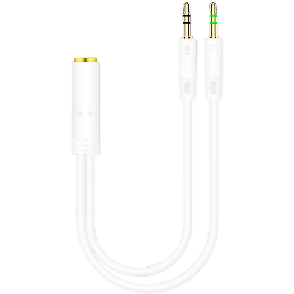 3.5mm Jack 2 Male To 1 Female  - Audio Jumper Wire 评论和价格