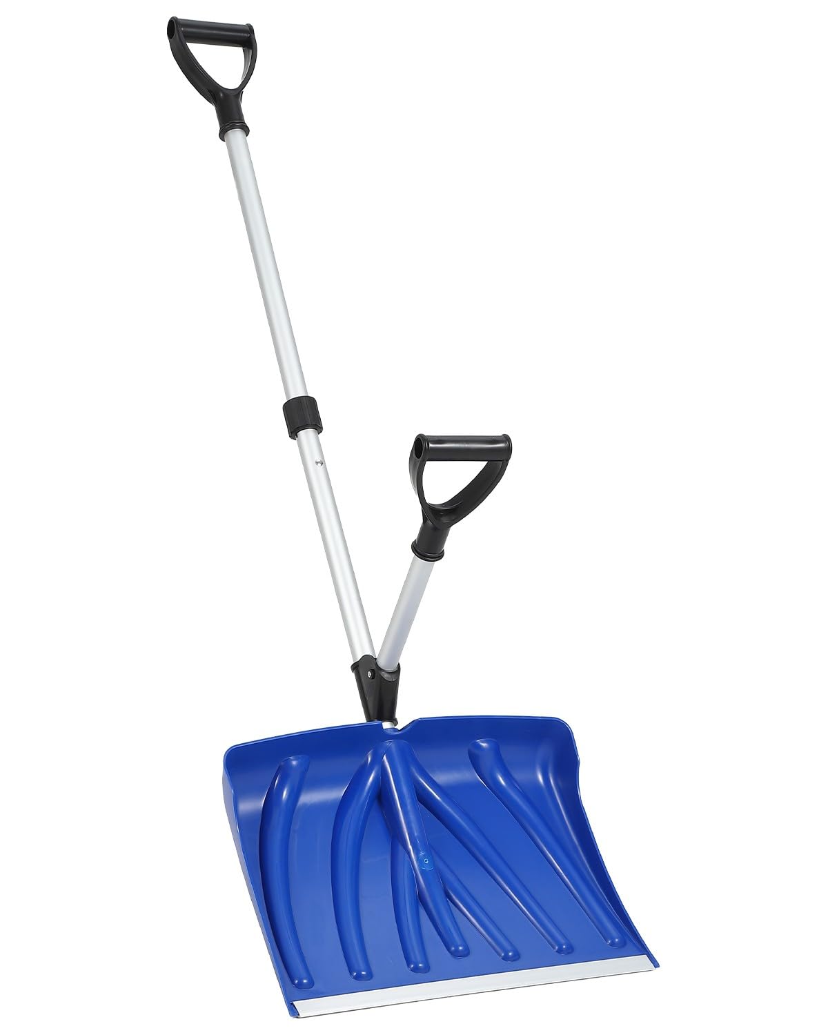 Ergonomic Snow Shovel With Ass - Knob Aluminum 评论和价格